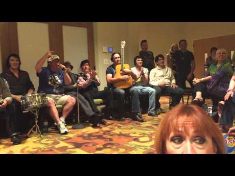 Jeff intros Jeff Lewis All-Star Jam Band then "Good Time Charlie's Got the Blues" - video by SQ Sand