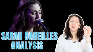 Vocal Coach Analysis of Sarah Bareilles GRAVITY (Live)