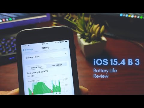 iOS 15.4 Beta 3: Battery Life Review