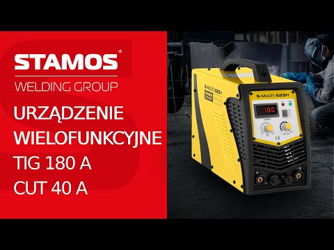 Video - Urządzenie wielofunkcyjne - TIG 180 A - CUT 40 A - MMA