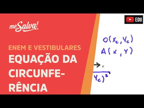 Me Salva! GA36 - Equação da circunferência