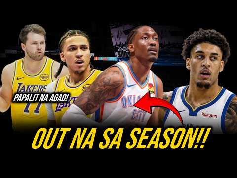 SAKLAP sa OKC, OUT na sa Season si Jalen Williams?! | IPAPAMIGAY na Agad si Cameron Carr!!?