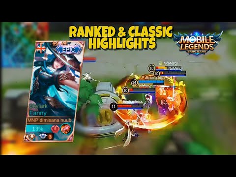 Upcoming GloBal Fanny Player Plays Fanny At Laggy Phone With Mobile Data(NO WIFI!) | MOBILE LEGENDS