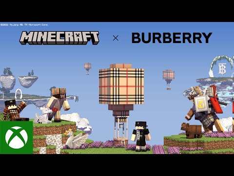Minecraft x Burberry: Freedom to Go Beyond