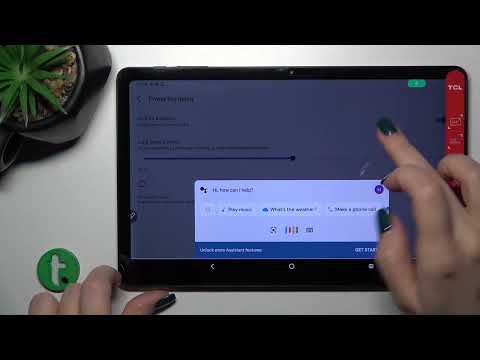 How to Link / Unlink Google Assistant from Power Button on TCL TAB 10 Gen 2?
