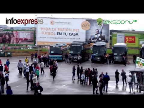 Elxsport.com Infoexpres.es: Imágenes del desplazamiento Murcia - Elche CF 12/13