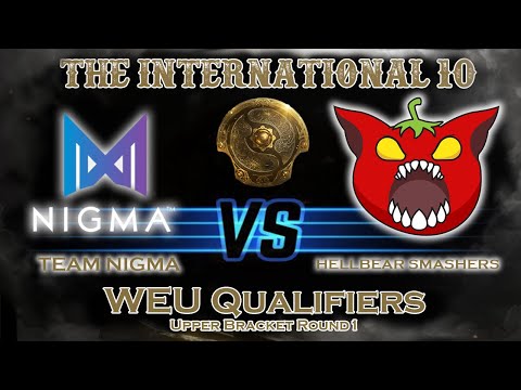Team Nigma Vs Hellbear Smashers The International 10 WEU Qualifiers Upper Bracket Round 1