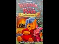 Opening To Winnie The Pooh A Very Merry Pooh Year 2002 VHS