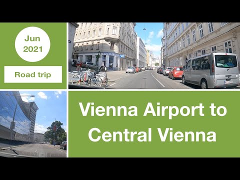 Driving from Vienna International Airport to central Vienna | Vienna | Austria | European Union