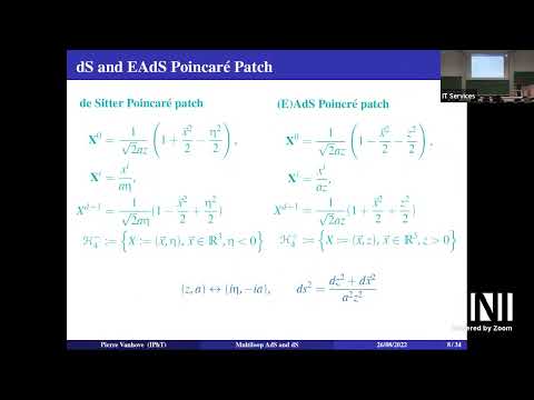 Dr. Pierre Vanhove | Analytic structure of cosmological correlators