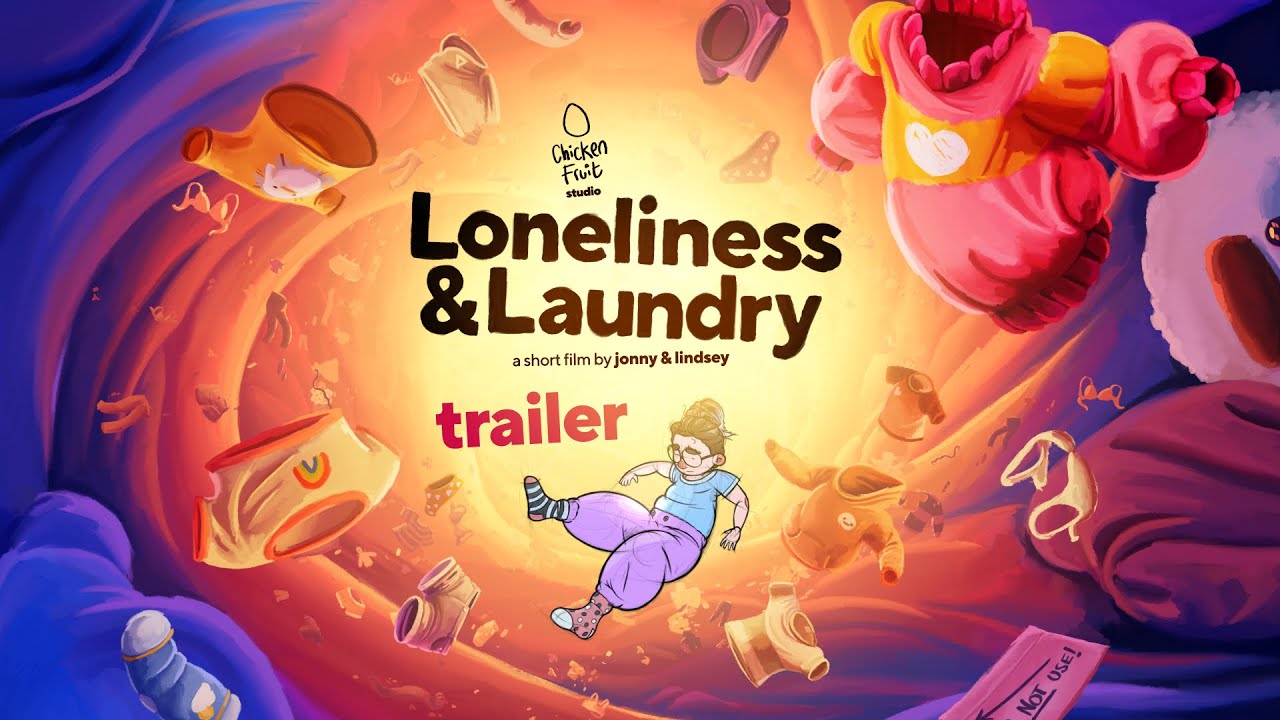 Loneliness & Laundry | Trailer | animated short film by Chicken Fruit Studio