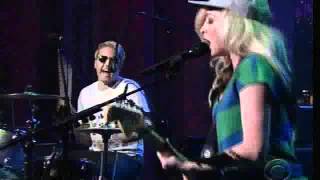 The Ting Tings Hang It Up on the David Letterman March 14, 2012