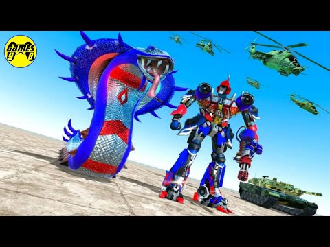 US Police Snake Robot Transform War 2020 - Android Gameplay FHD