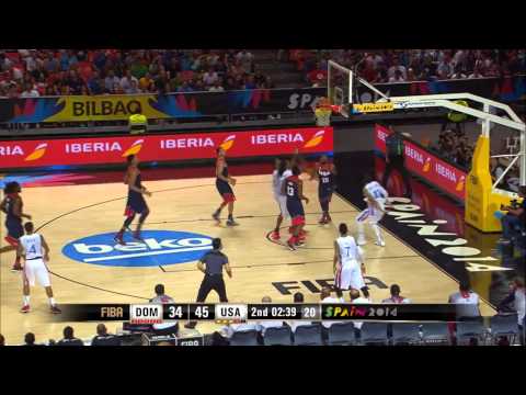 Dominican Republic v USA   Game Highlights   Group C   2014 FIBA Basketball World Cup