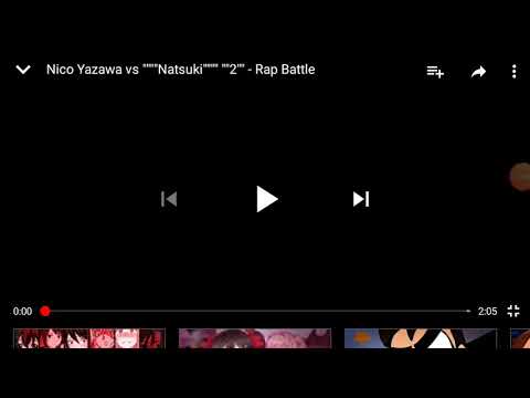 Battle of the loli's part two!? Nah | Ren Reacts to Nico Yazawa Vs "Natsuki" "2" - Rap battle