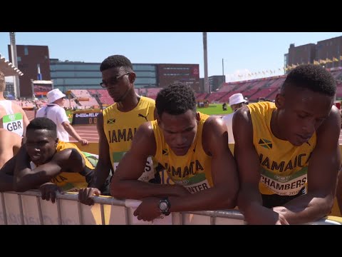 IAAF World U20 Tampere - Men Team JAM 4x400 Metres Relay Heat 1