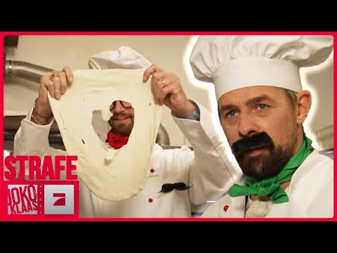 Betting debts are debts of honor: Joko and Klaas as pizza bakers - We deliver your pizza