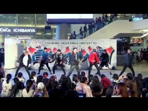 160717 HIGH TOP cover MONSTA X - Trespass @ Esplanade Cover Dance#3 (Audition)