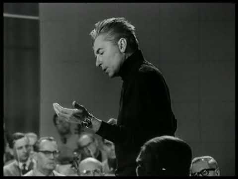 Herbert von Karajan - Probe der Schumann Sinfonie Nr. 4