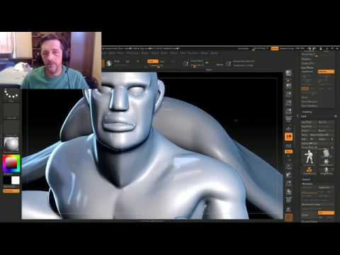 3D Sculpting for 3D Printing Miniatures E023   Crouching Ranger