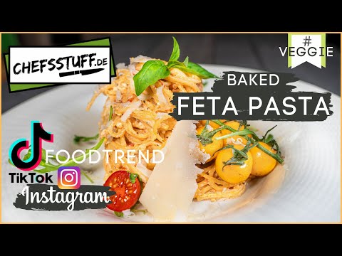Baked Feta Pasta mit nur 5 Zutaten | Foodtrend 2021 | One Pot Gericht