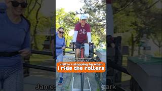 Bicycle Rollers Ride demonstration thumbnail