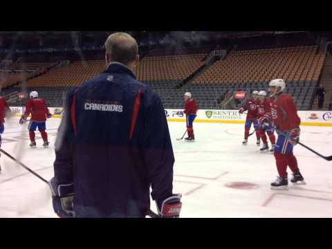 Habs coach Michel Therrien before season-opener