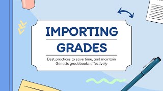 IMPORTING GRADES the easy way!