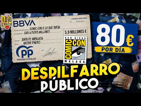 🤬 La COMIC CON de Málaga recibe más DINERO PÚBLICO