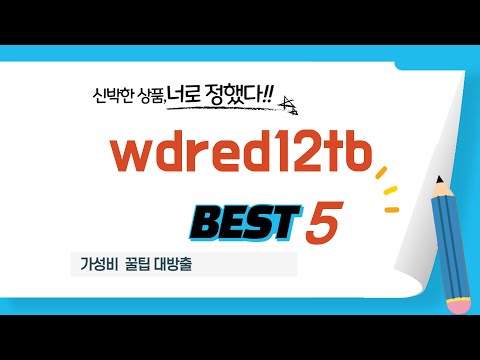 요즘 제일 잘 나가는 wdred12tb 추천템 TOP5