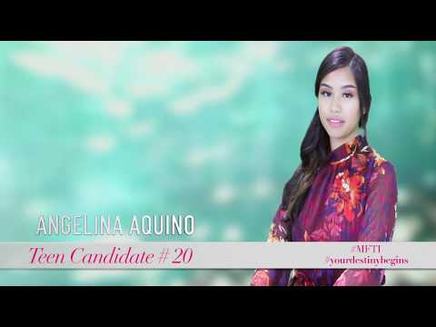 Teen candidate No. 20 ANGELINA AQUINO