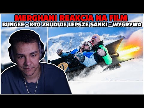 Merghani reakcja na film Bungee - KTO ZBUDUJE LEPSZE SANKI = WYGRYWA