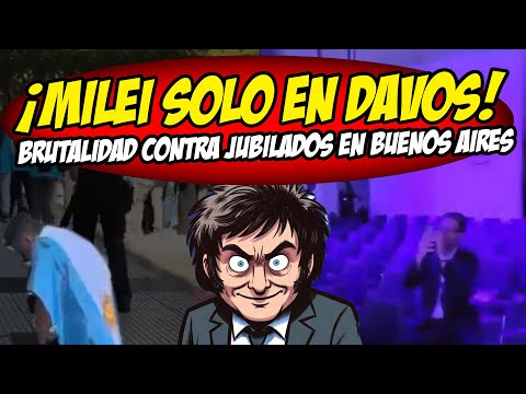 🔴 UNA VERGUENZA 🔴 ¡MILEI VACÍA EL FORO DE DAVOS Y SE LE RÍE MEDIO MUNDO! - Daniel Devita EN VIVO