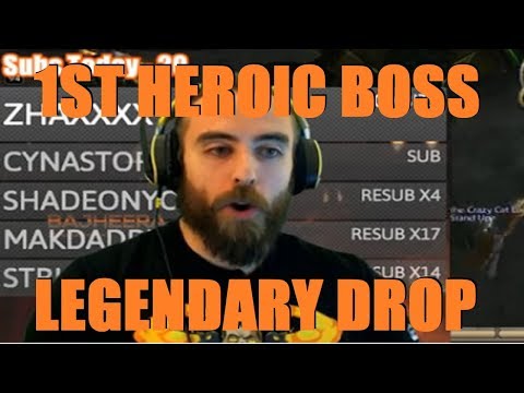 Bajheera - LEGENDARY DROP ON 1ST HEROIC BOSS! :D - Garothi Worldbreaker: Heroic Antorus