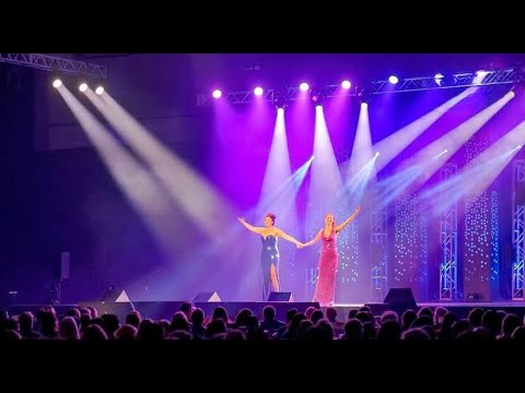 Natalie Charlé Ellis and Kaleigh Cronin singing "Alive Forever"