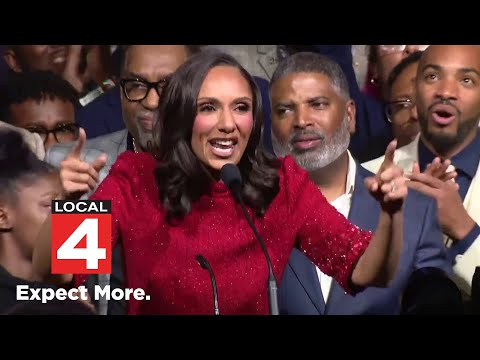 Full acceptance speech: Detroit Mayor-elect Mary Sheffield speaks following election results