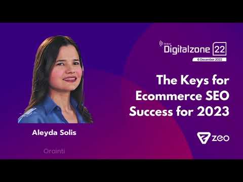The Keys for Ecommerce SEO Success | Aleyda Solis, Orainti