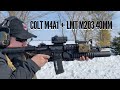 Colt M4A1 LMT M203 40MM Grenade Launcher