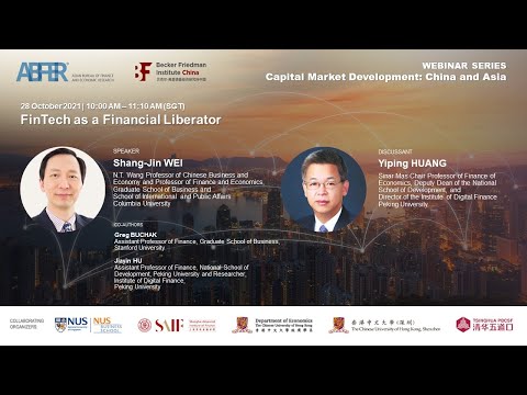 Webinar Series - Capital Market Development: China and Asia, 28 October 2021