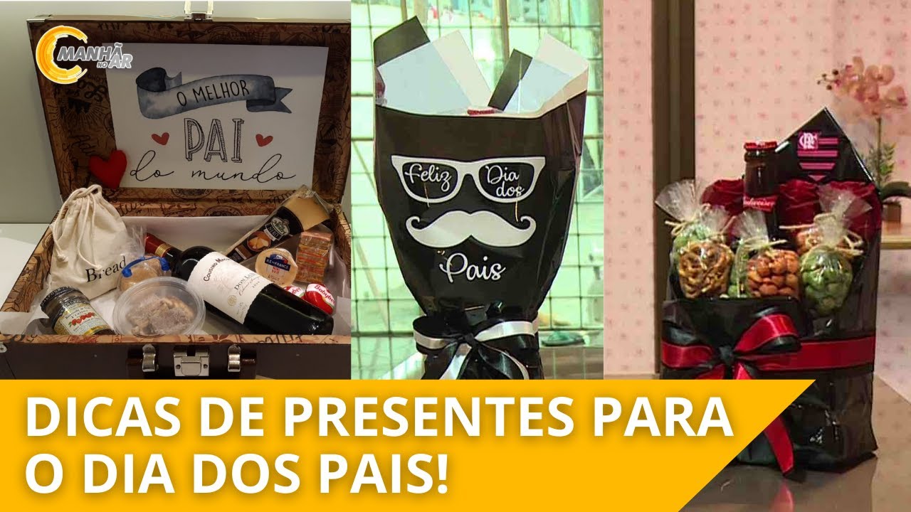 DIA DOS PAIS: CONFIRA DICAS DE PRESENTES PERSONALIZADOS!
