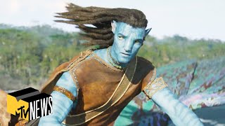 Zoe Saldaña & Sam Worthington Talk 'Avatar: The Way of Water'  | MTV News