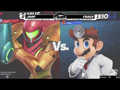 Quarantainment 33 Winners R2 - JNap (Dr Mario) Vs. Fraga (Samus) Smash Ultimate - SSBU