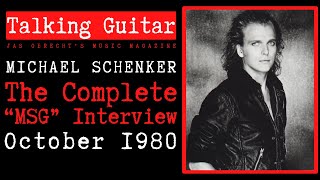 Michael Schenker: The Complete 1980 MSG Interview
