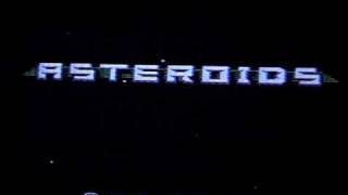 Asteroids on Atari 7800. Gameplay & Commentary