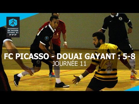 J11 : FC Picasso - Douai Gayant (5-8), le résumé