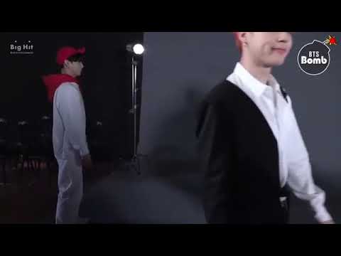 BTS K-POP group Stretching