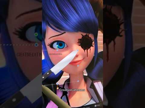 Ladybug was NOT a hero 🤫 twisted tales #shorts #art #creative