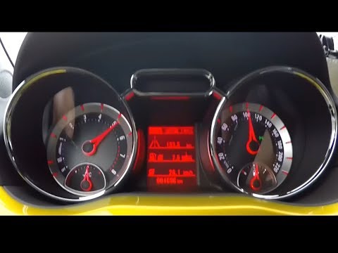 Opel Adam 1.0 EcoTEC 115 HP 0-100 km/h acceleration