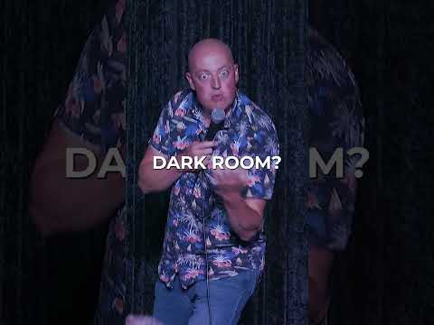 HIS FIRST TIME ... IN THE 'DARK ROOM'! 😂