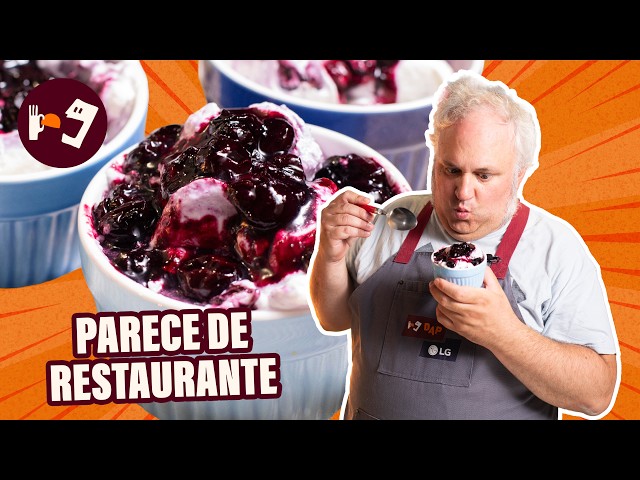  Sin horno y listo en minutos: el postre de arándanos que sorprende a todos